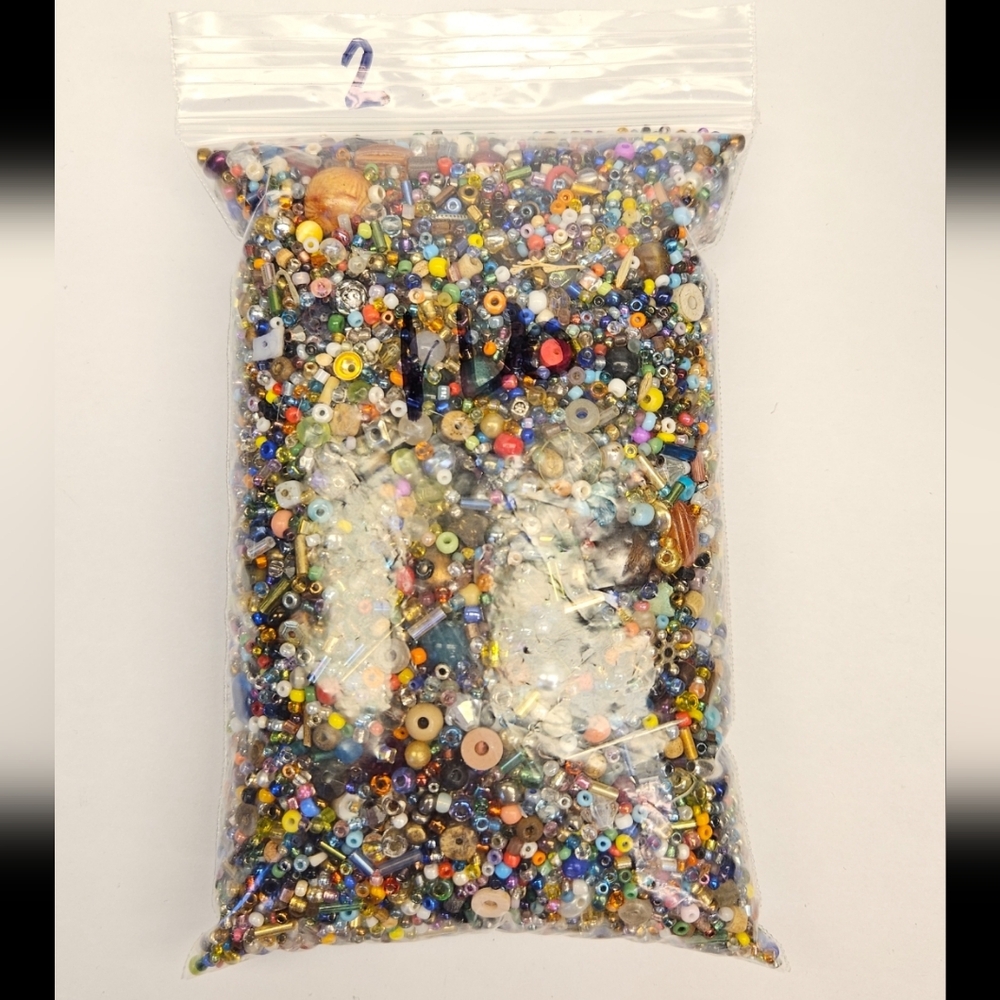 Mixed Glass Seed Beads - Multi-Color Assortment for Jewelry Making - Picture 2 of 5